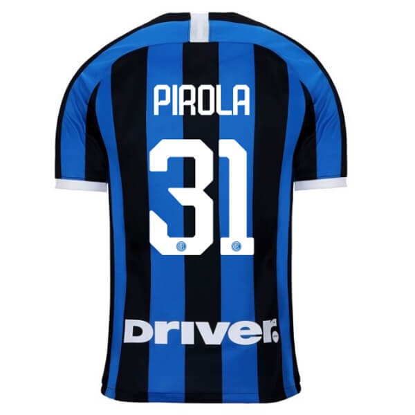 Camiseta Inter Milan NO.31 Pirola Primera 2019-2020 Azul